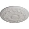 Ekena Millwork Colton Ceiling Medallion (Fits Canopies up to 4 3/4"), 15 3/4"OD x 1 1/2"P, Ultra Pure White CM15CNUWF - alternate 4